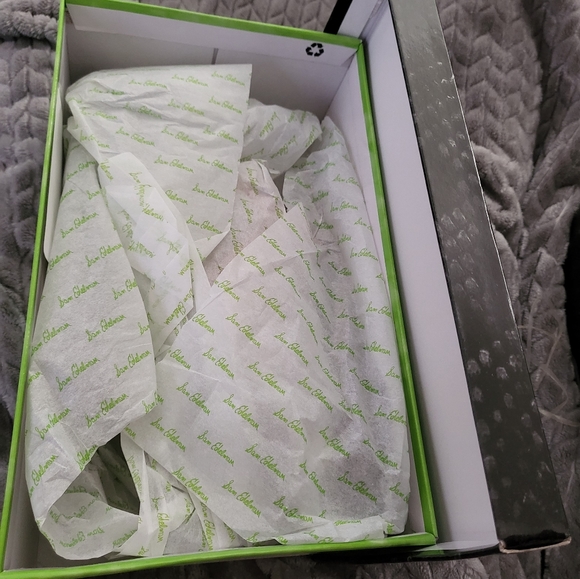 Sam Edelman Greta red leather thong buckle ankle strap sandal flats 6M - Picture 7 of 8